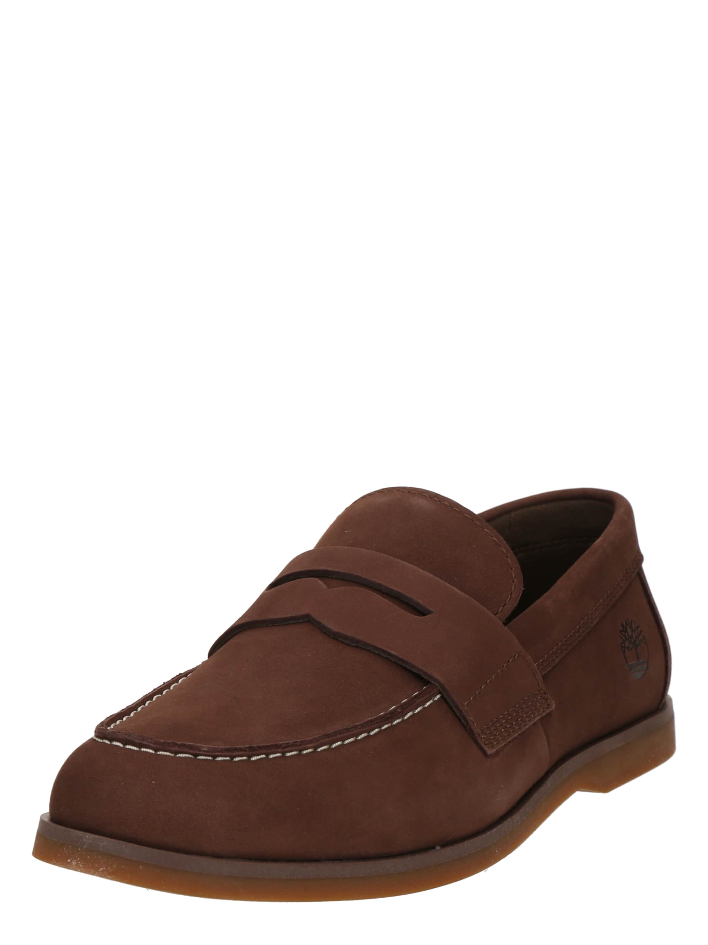 TIMBERLAND Мокасини в кафяво: отпред