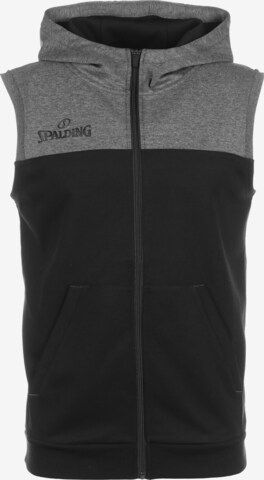 SPALDING Sports Vest in Grey: front