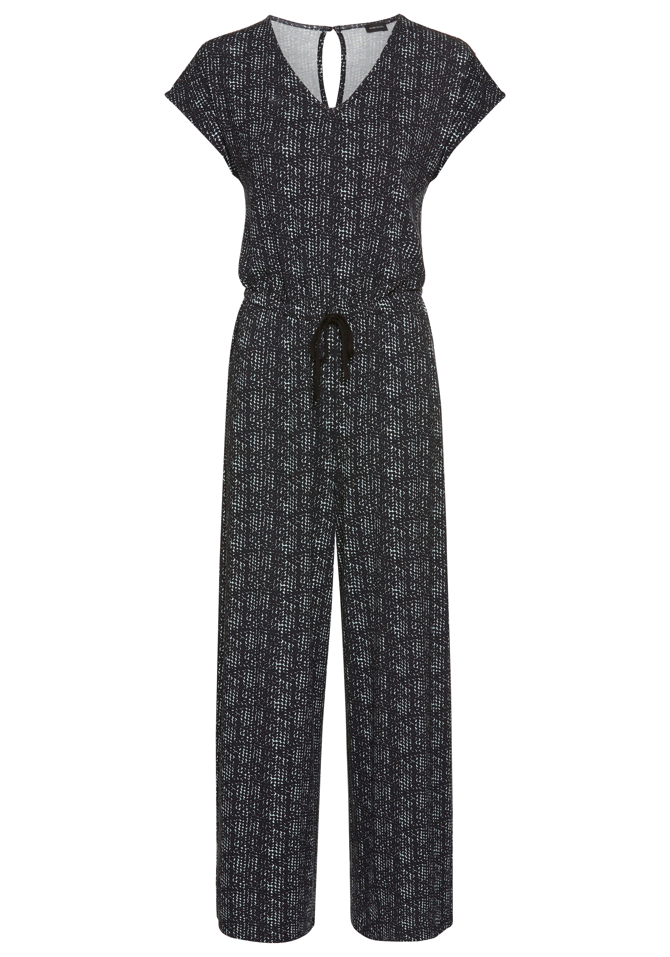 LAURA SCOTT Jumpsuit in Schwarz: Vorderseite
