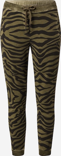 True Religion Byxa 'Zebra' i oliv / svart, Produktvy
