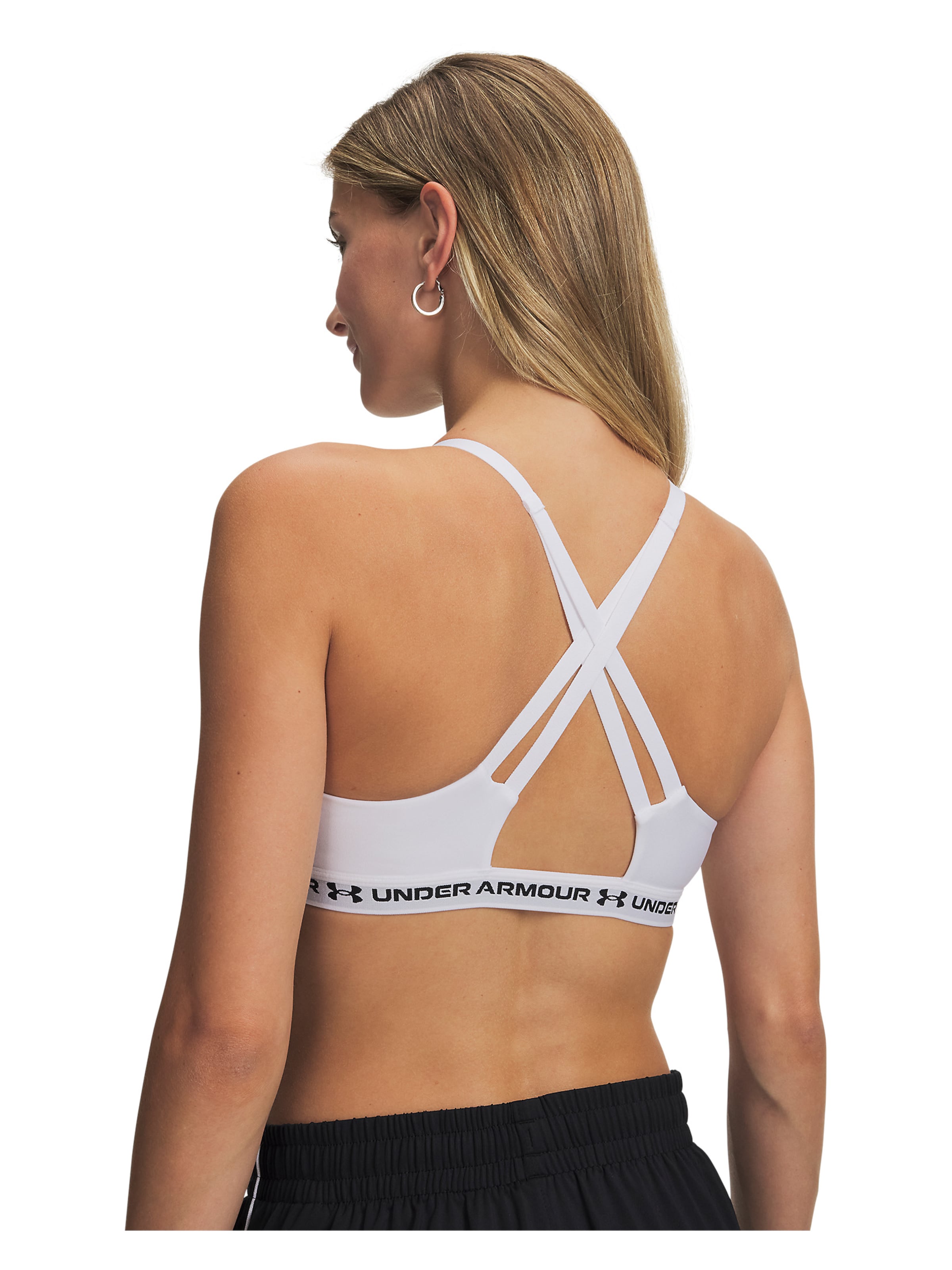 UNDER ARMOUR Bustier Sport bh in Wit