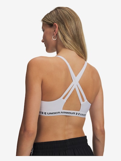 UNDER ARMOUR Sports Bra in L in Black / White, Item view