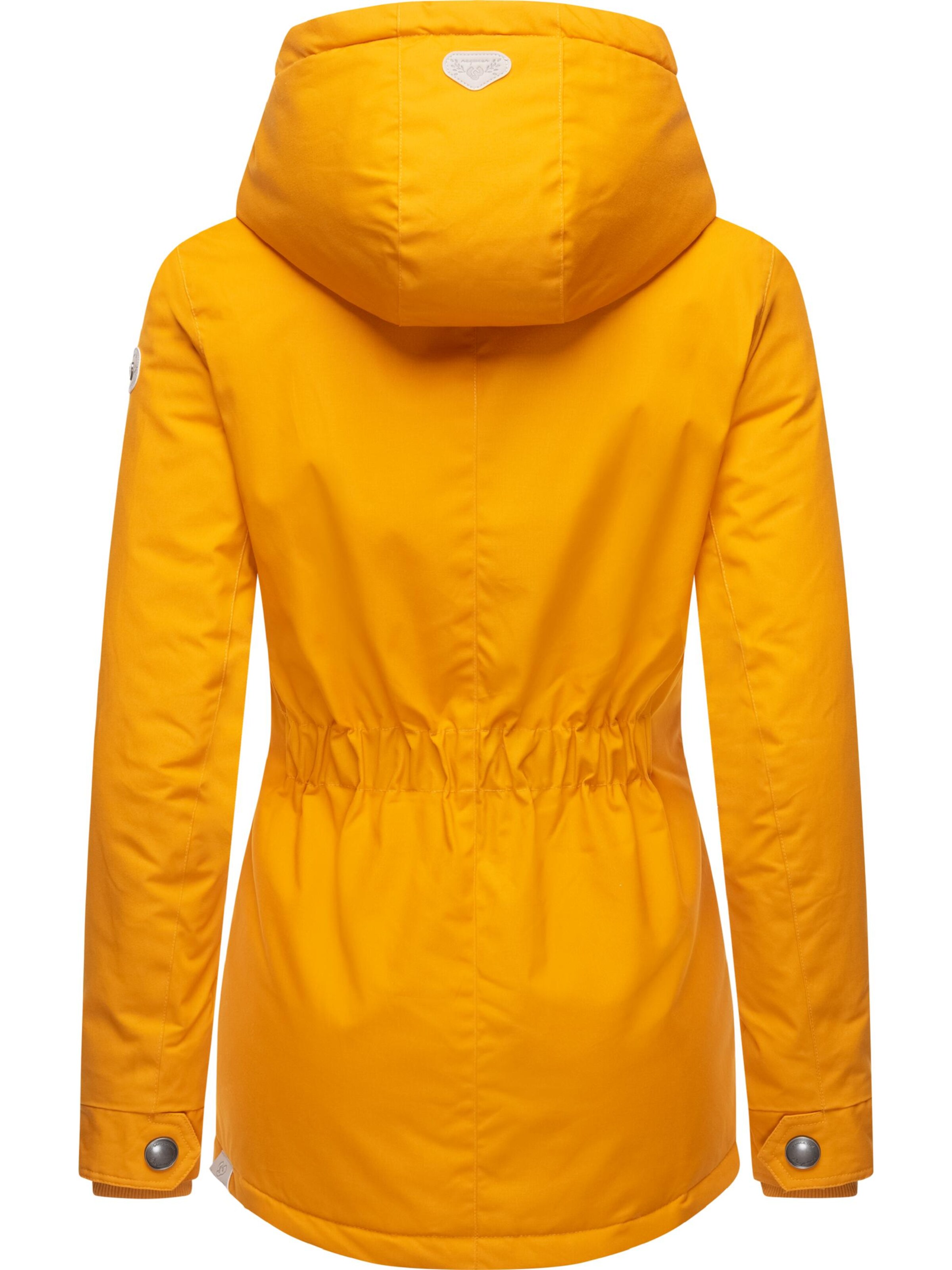 Ragwear Winterjas 'Monade' in Geel