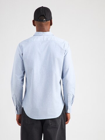 Dockers Слим Рубашка в Синий