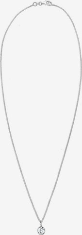 ELLI Necklace 'Solitär' in Silver: front