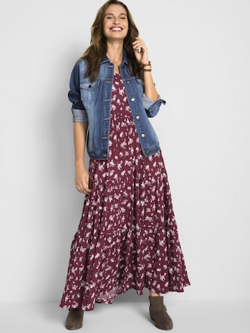 bonprix Jurk in Rood