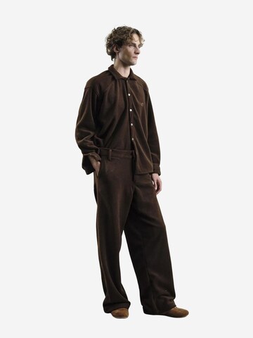 Giesto Regular fit Button Up Shirt in Brown