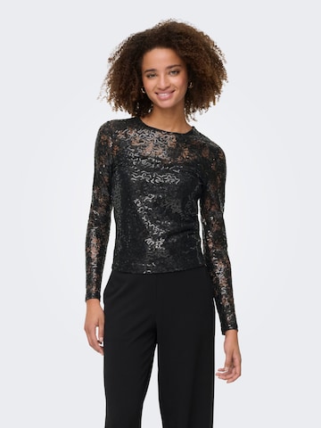 Camicia da donna 'ONLnnia' di ONLY in nero: frontale