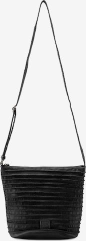 FREDsBRUDER - Bolso de hombro 'Riffelinchen ' en negro: frente