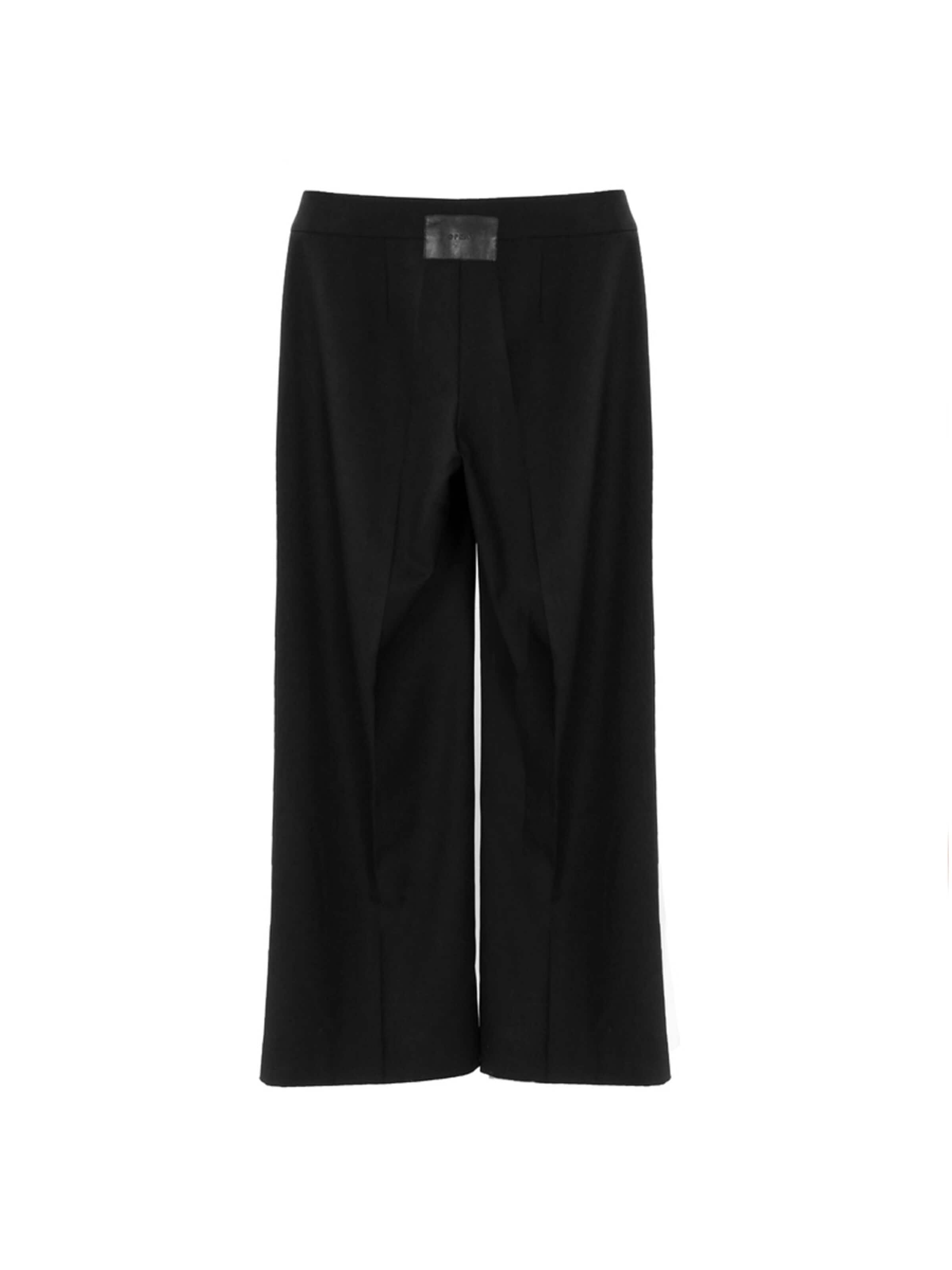 OPRA Flared Trousers 'Opra Spodnie damskie Alia Black High Waist Pants OP-ALIA-BLACK' in Black