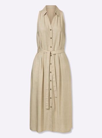heine Blousejurk in Beige