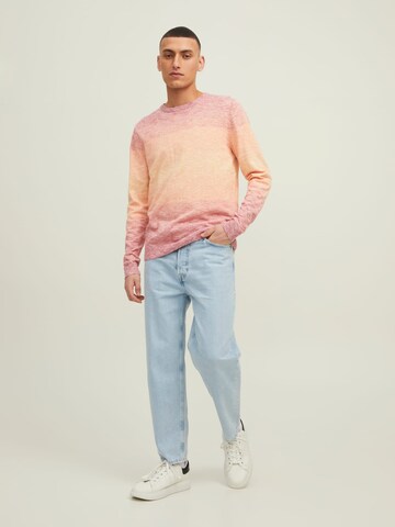 JACK & JONES Sweater 'Malibu' in Orange