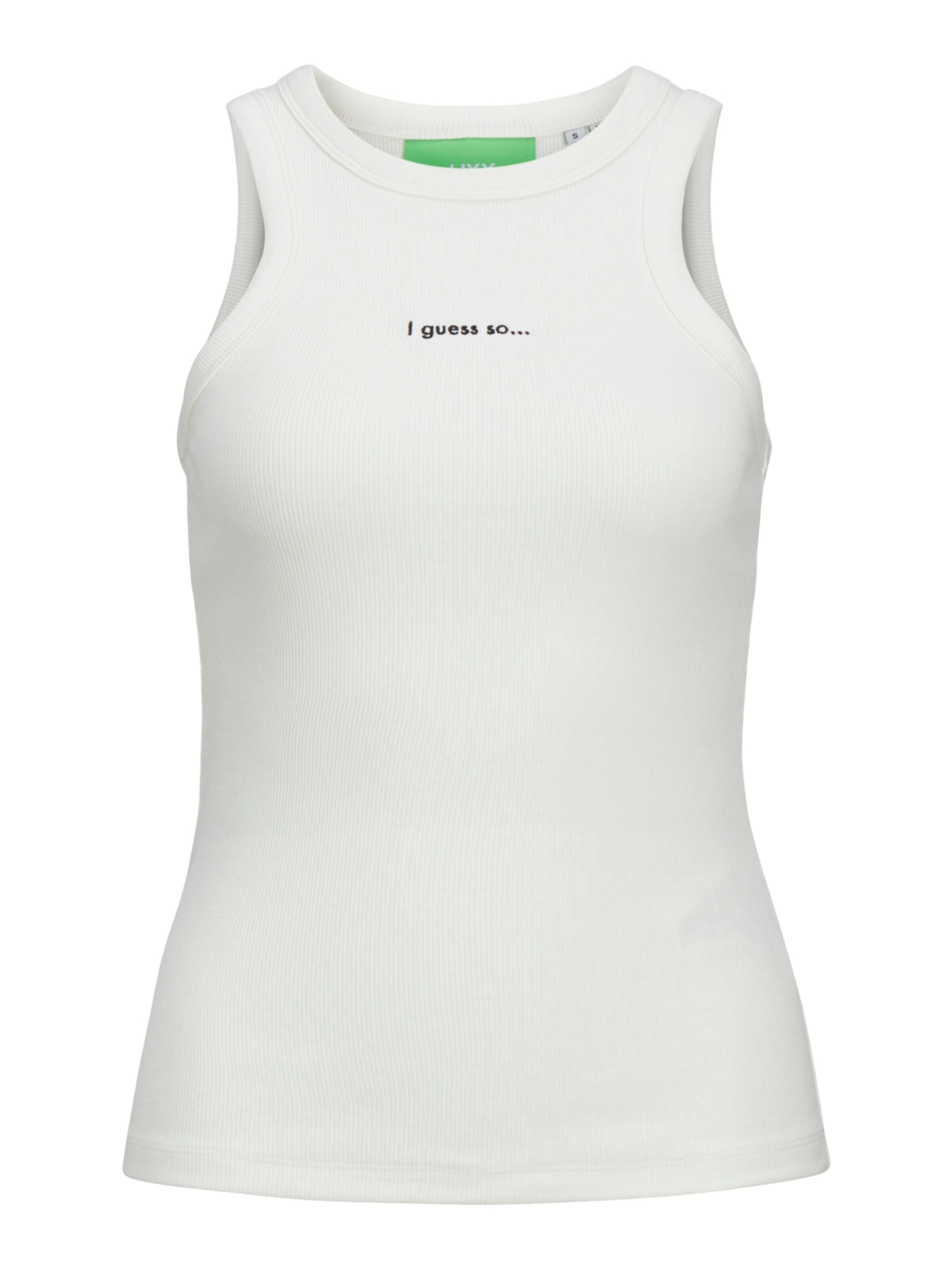 JJXX Top 'JXForest' in Wit: voorkant