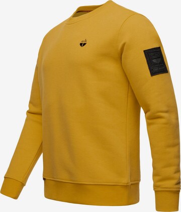 STONE HARBOUR Sweatshirt 'Boo Brock' in Yellow