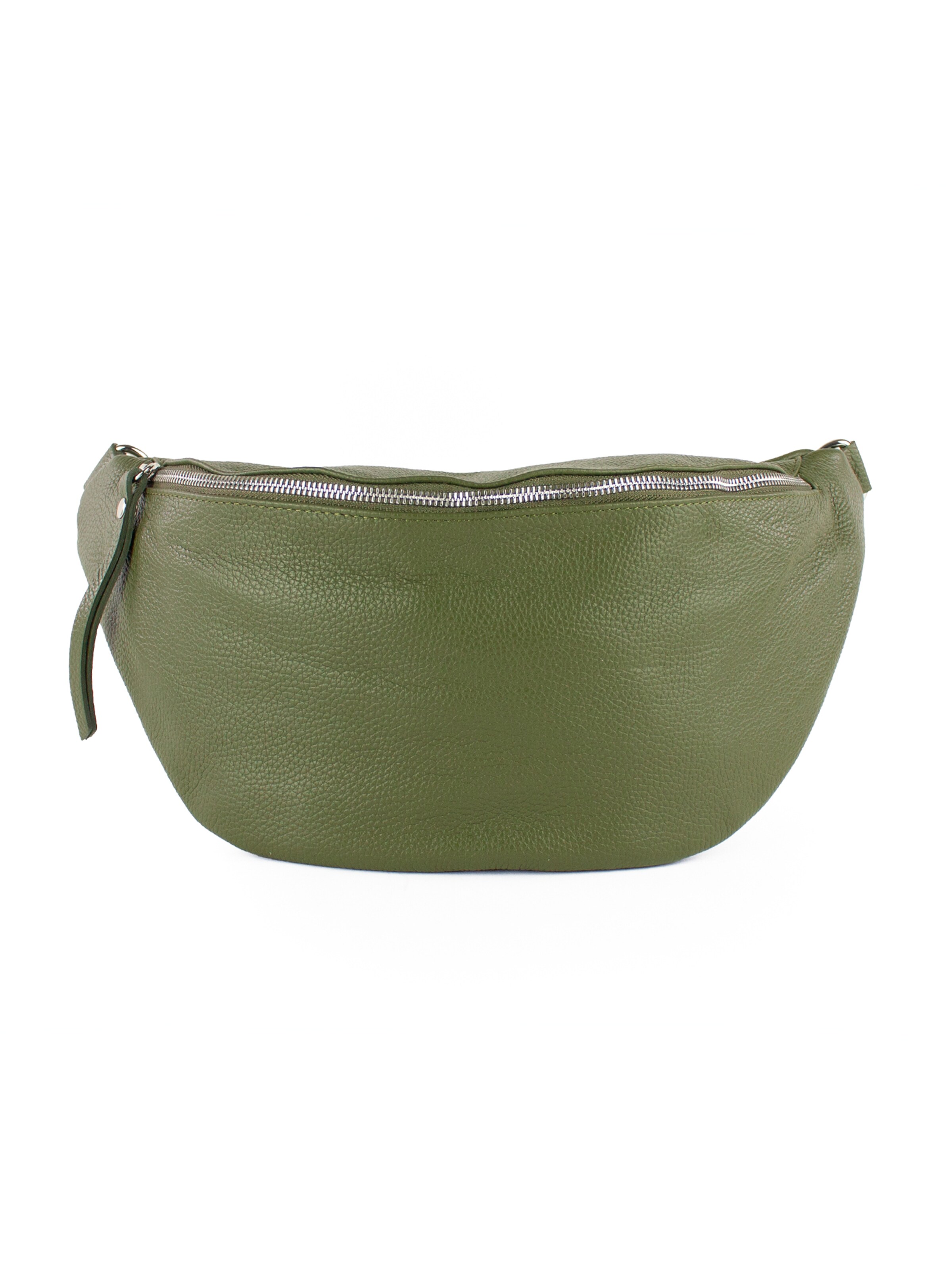 lePelou Gürteltasche in Grün: Vorderseite