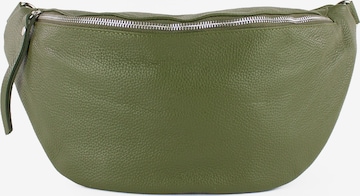 lePelou Gürteltasche in Grün: Vorderseite