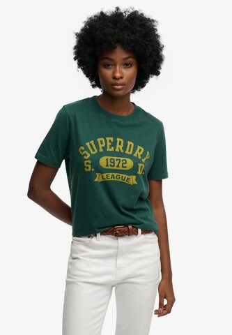 Superdry & Co Shirt in Groen: voorkant