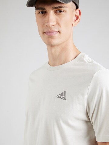 ADIDAS SPORTSWEAR Funkční tričko 'Essentials' – béžová