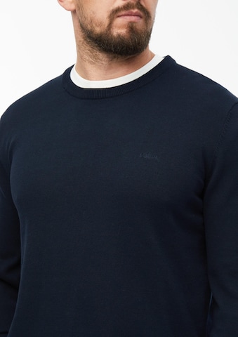 Pull-over s.Oliver en bleu