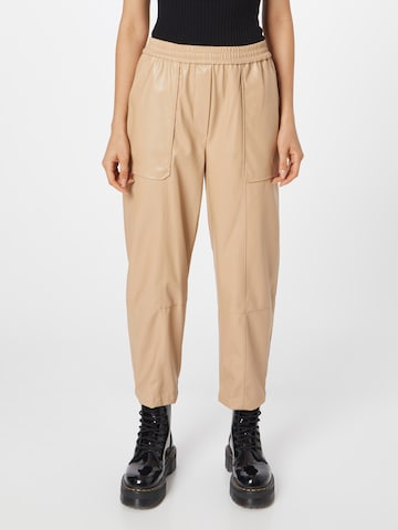 3.1 Phillip Lim Loosefit Broek in Bruin: voorkant