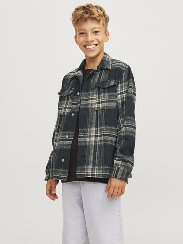 Jack & Jones Junior Regular fit Button up shirt in Grey: front