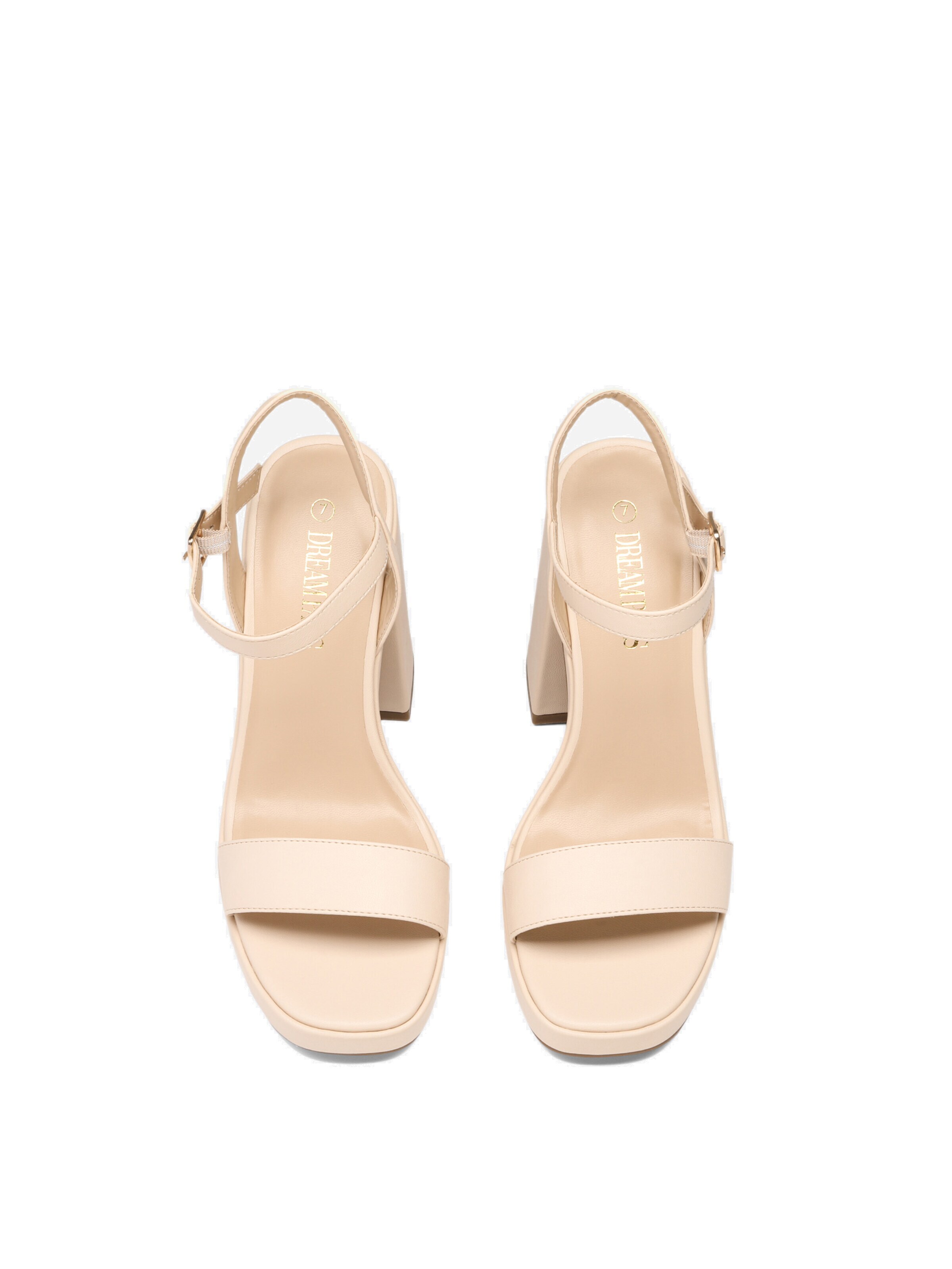 Dream Pairs Riemensandale‌ in Beige