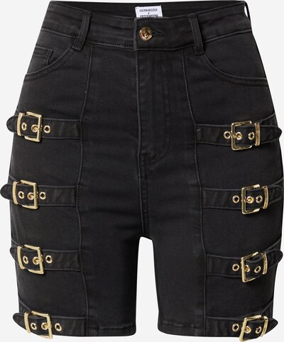 Hoermanseder x About You Jeansshorts 'Emmy' in anthrazit, Produktansicht