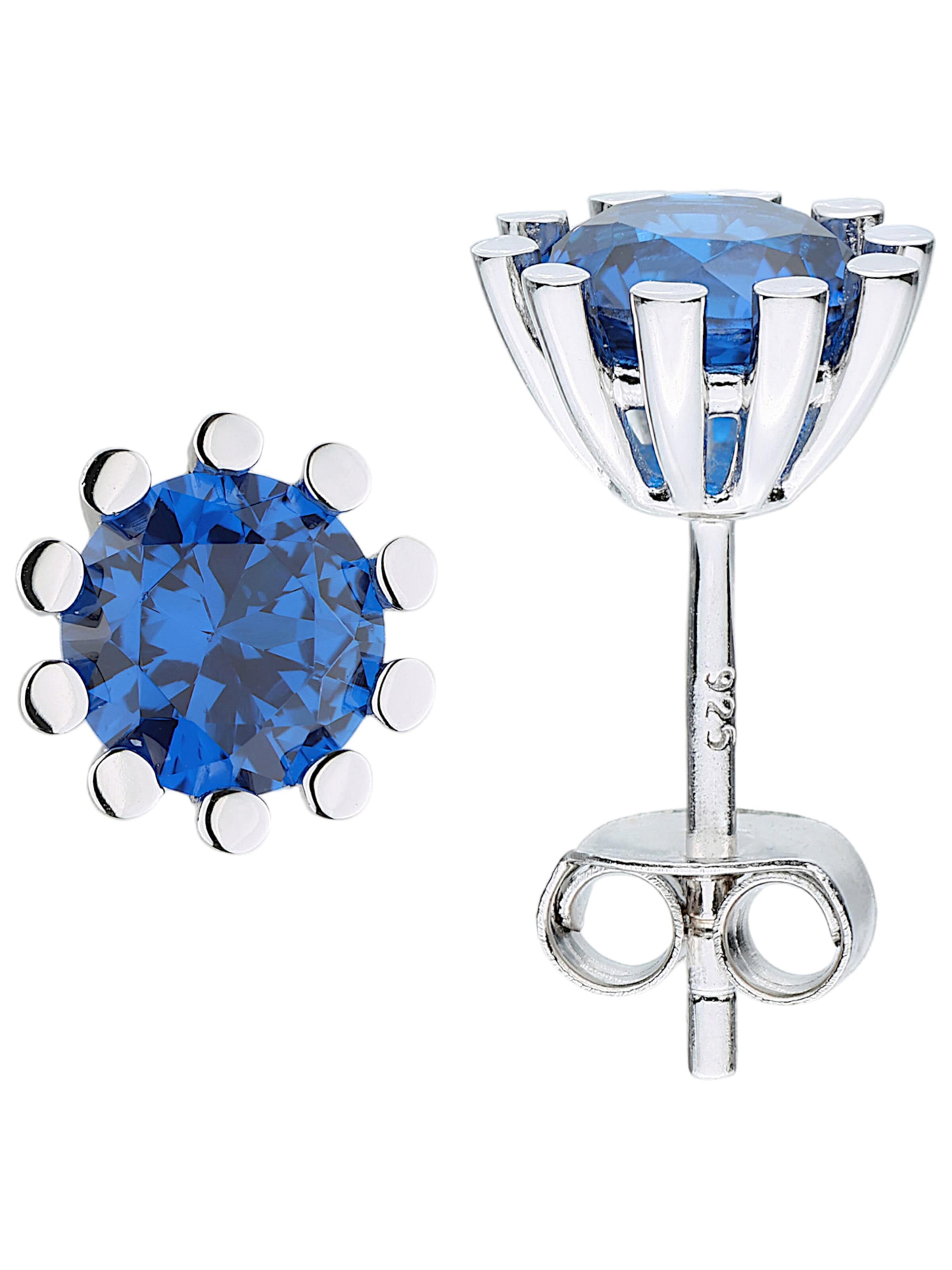 Jobo Ohrringe‌‌‌‌‌‌ in Silber: Vorderseite