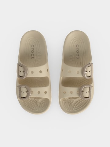 Crocs Klapki 'Saturday Enamel' w kolorze beżowy