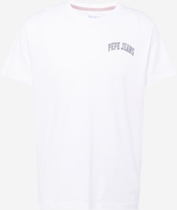 Pepe Jeans T-Shirt 'ADNEY' in Weiß: predná strana