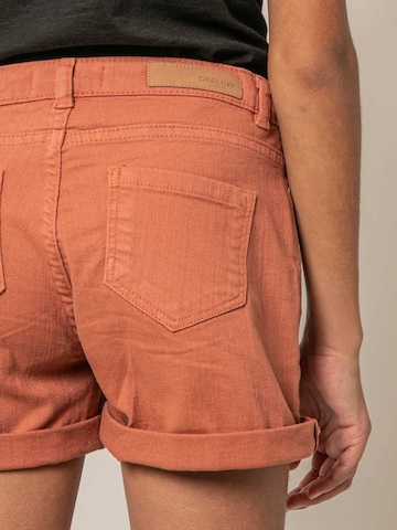 Regular Pantalon 'Cerise' Deeluxe en orange