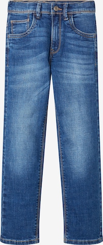 Jeans 'Tim' de la TOM TAILOR pe albastru: față