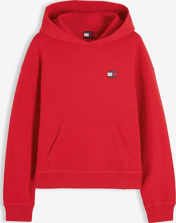 Tommy Jeans Mikina – červená: přední strana