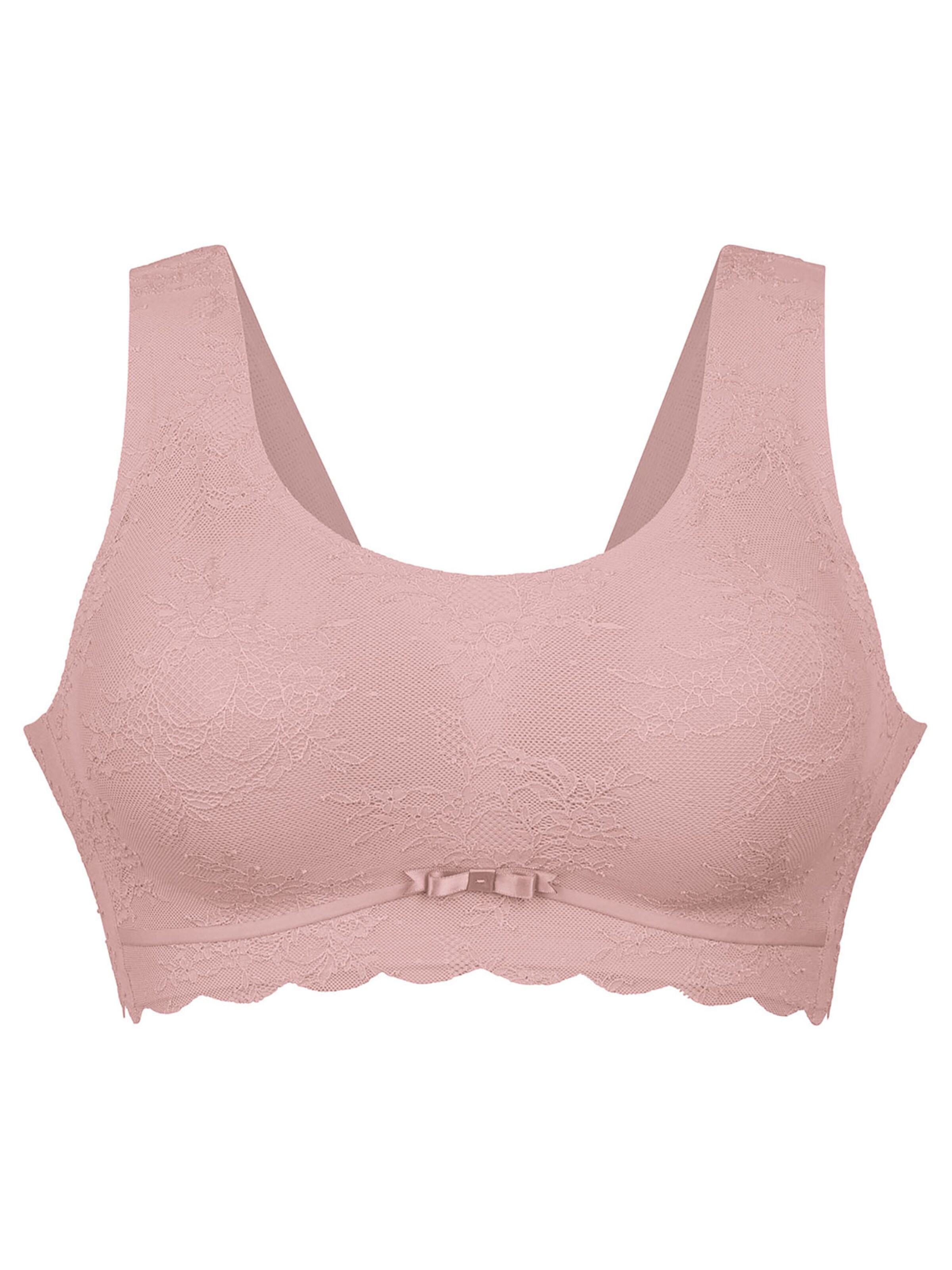 ANITA Mieder 'Essentials Lace' in Pink: Vorderseite