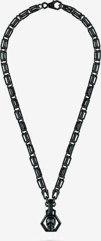Collana di Philipp Plein Jewellery in nero: frontale