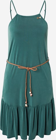 Ragwear فستان صيفي 'Thime' بلون أخضر: الأمام