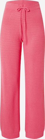 Pantaloni de la Résumé pe roz: față
