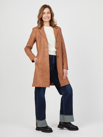 JCC Between-Seasons Coat in Brown