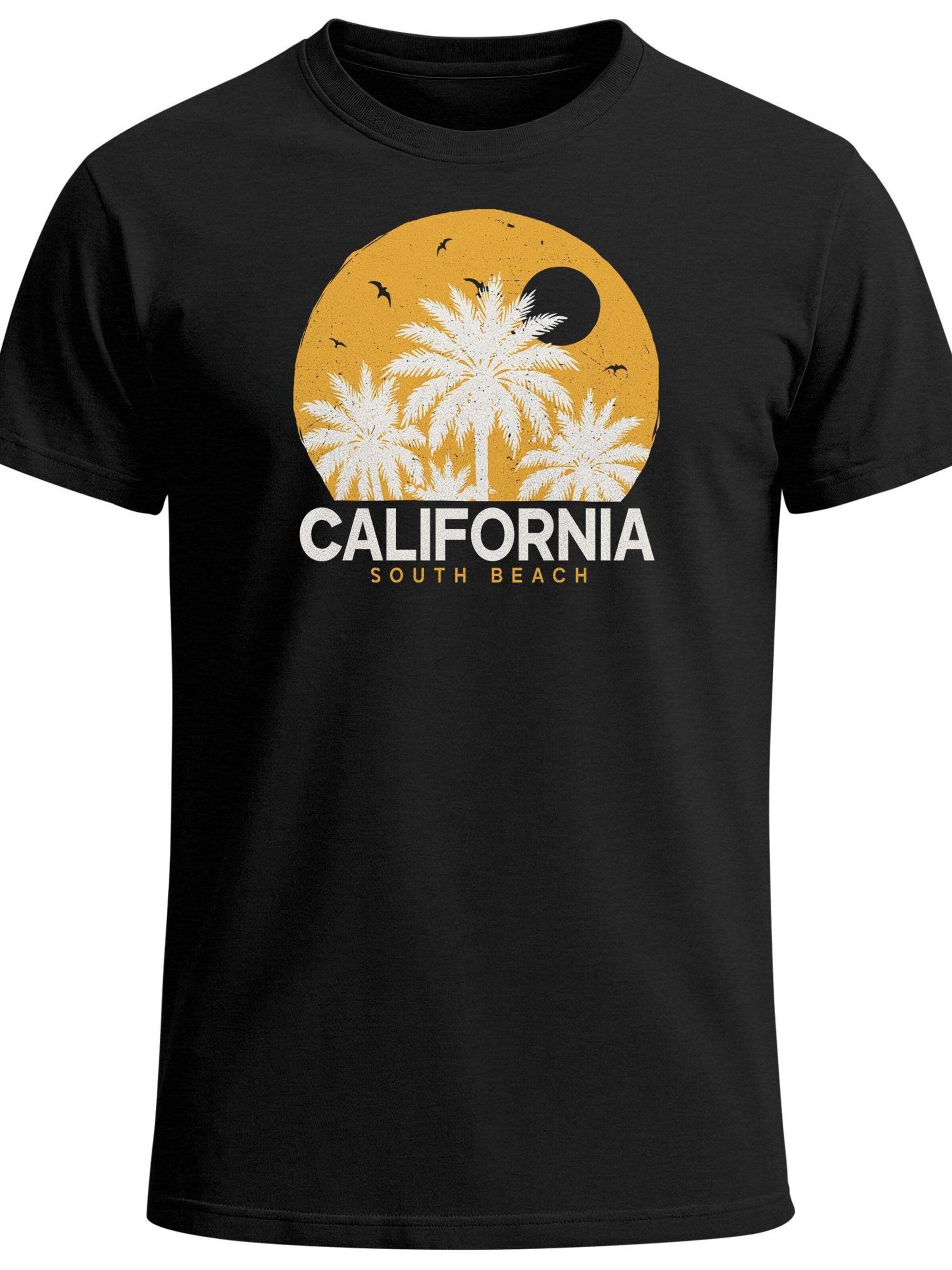 Neverless Shirt 'California' in Black