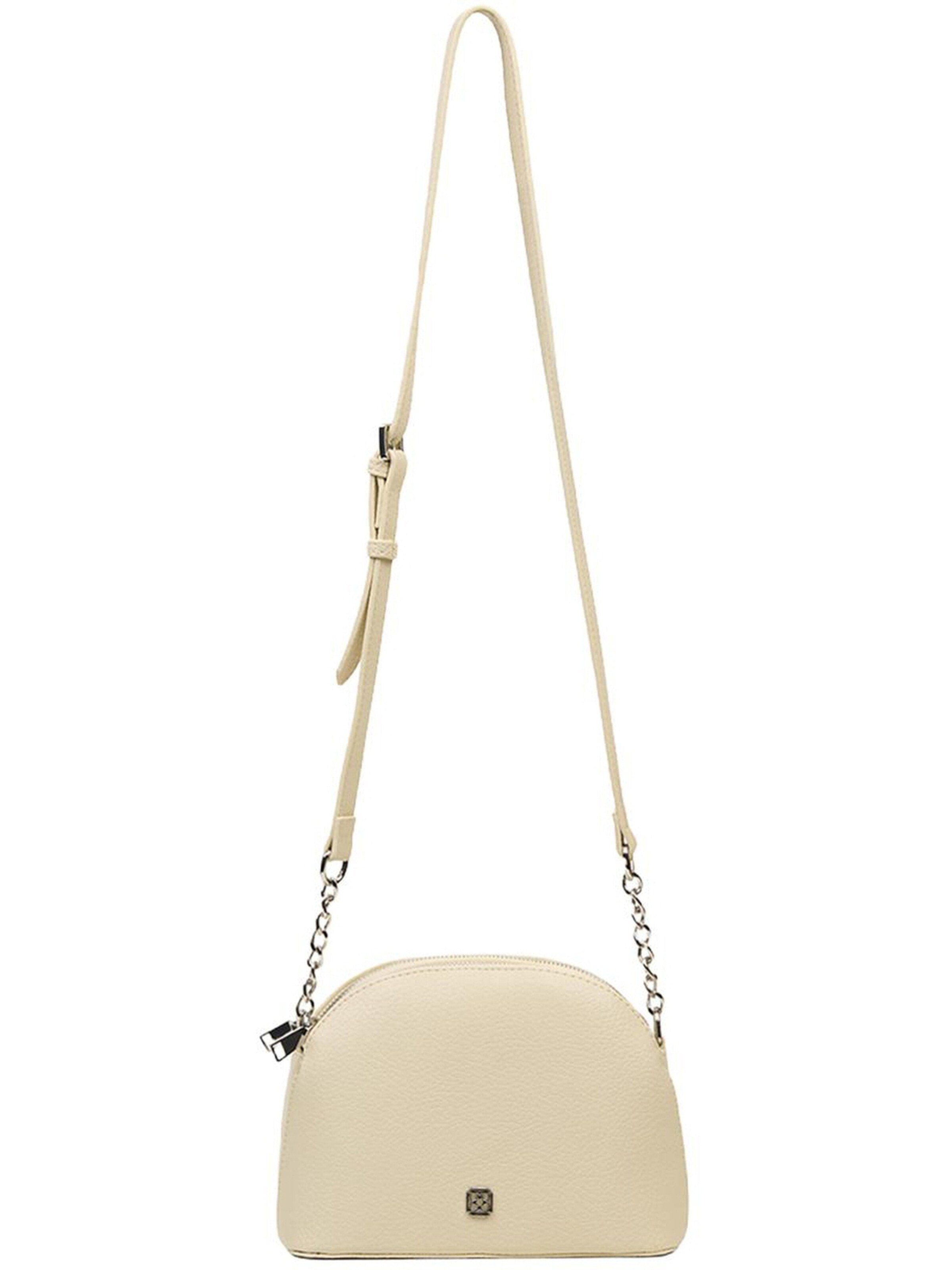 Desa Shoulder Bag in White: front