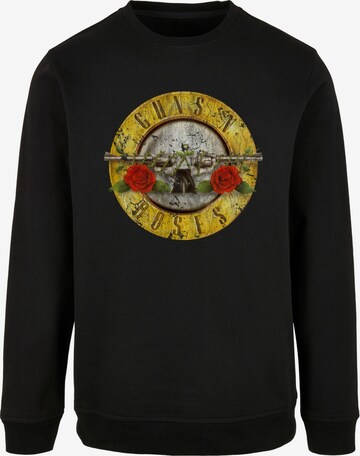 F4NT4STIC Sweatshirt 'Guns 'n' Roses' in Schwarz: predná strana