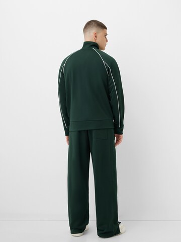 Veste de survêtement Bershka en vert
