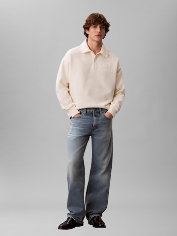 Calvin Klein Sweatshirt i vit