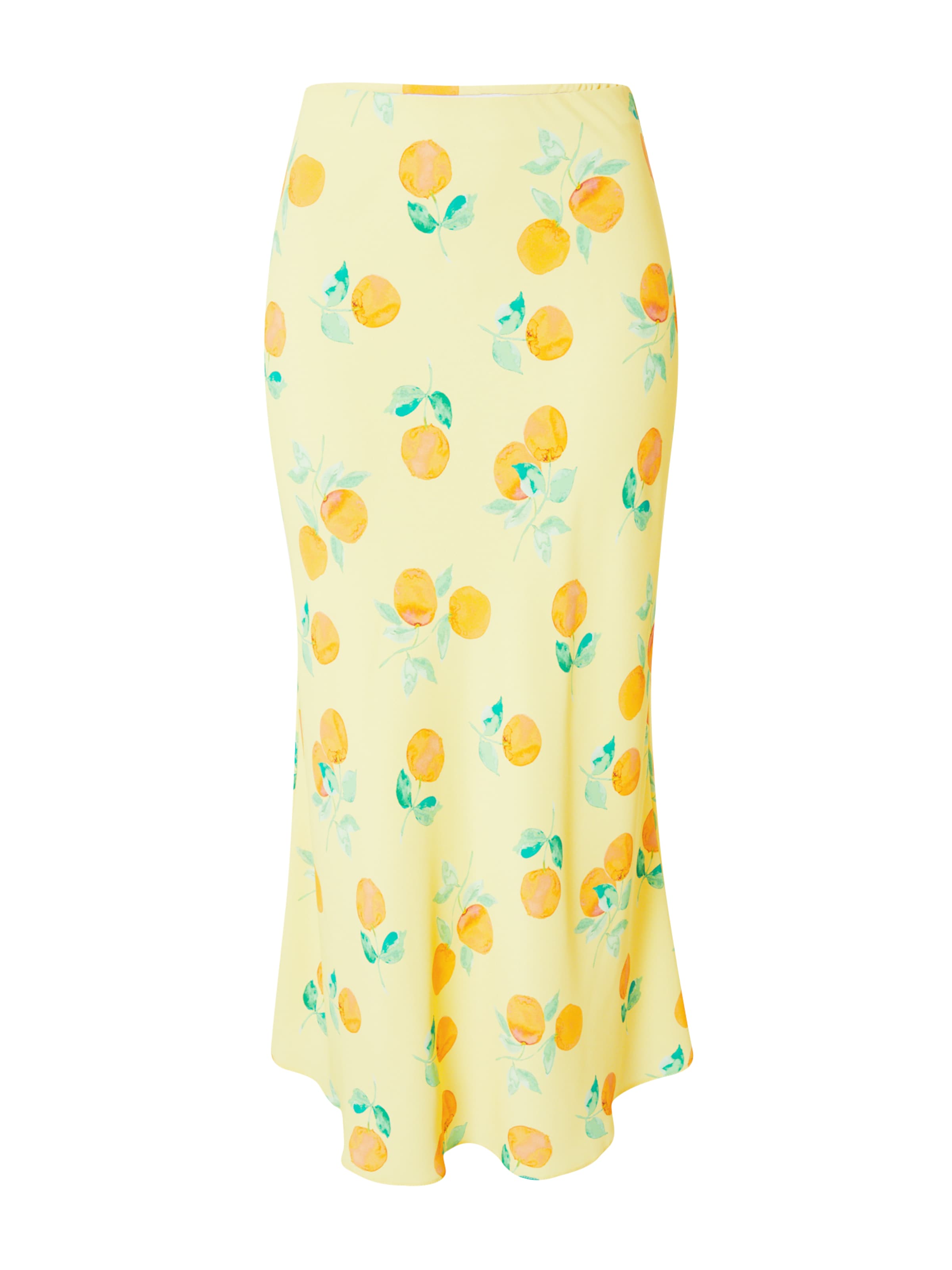 Nasty Gal Φούστα σε κίτρινο: μπροστά