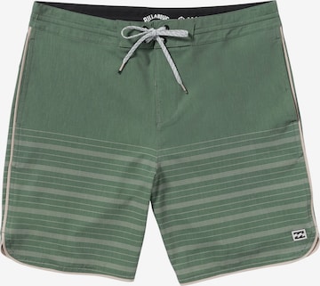 BILLABONG Boardshorts in Groen: voorkant