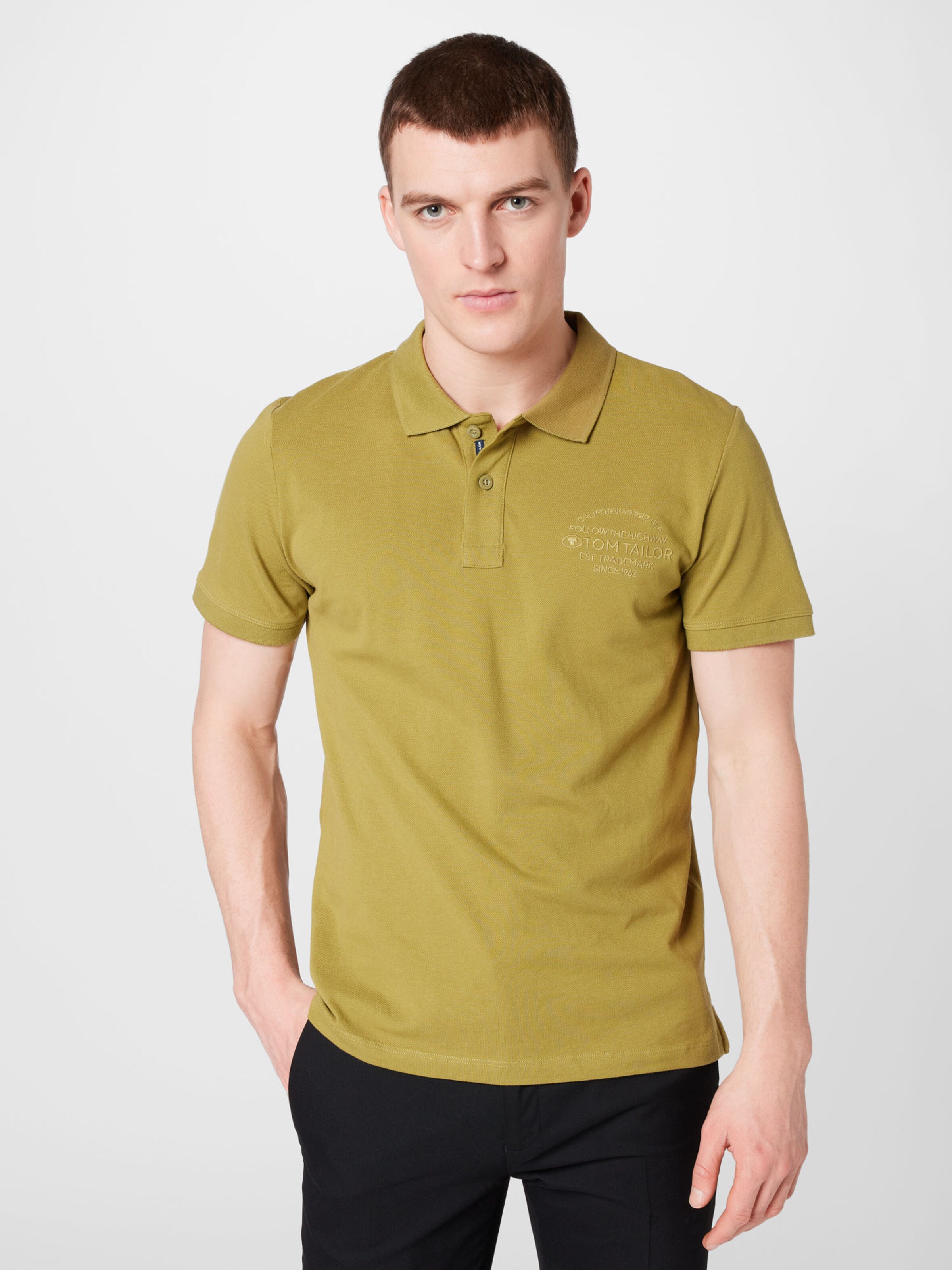 Männer Große Größen TOM TAILOR Poloshirt in Schilf - AL21824 Männer Große Größen TOM TAILOR Poloshirt in Schilf - AL21824