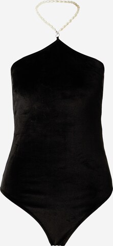 Underprotection Bodysuit in Black: front