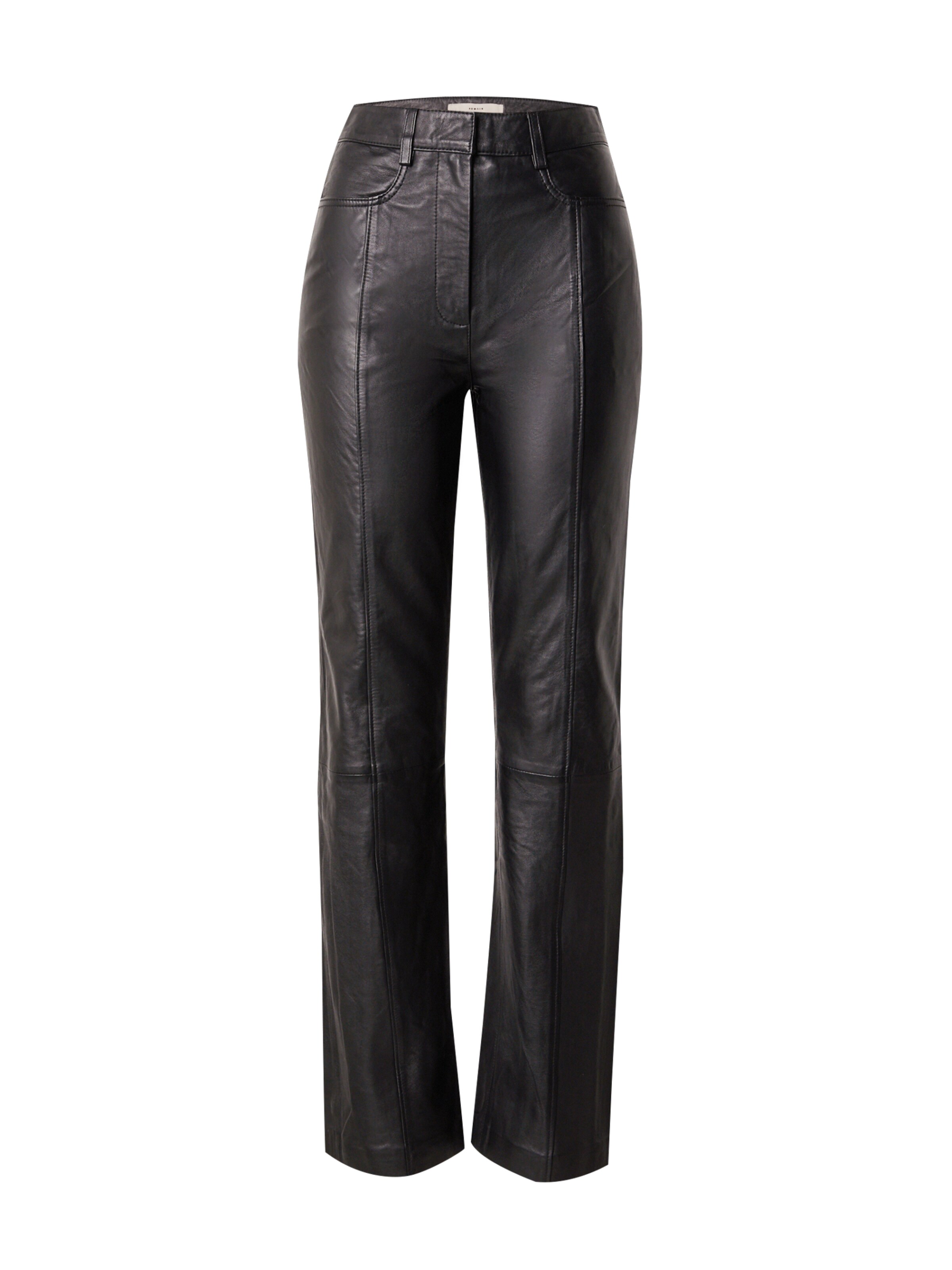 REMAIN regular Παντελόνι σε μαύρο: μπροστά