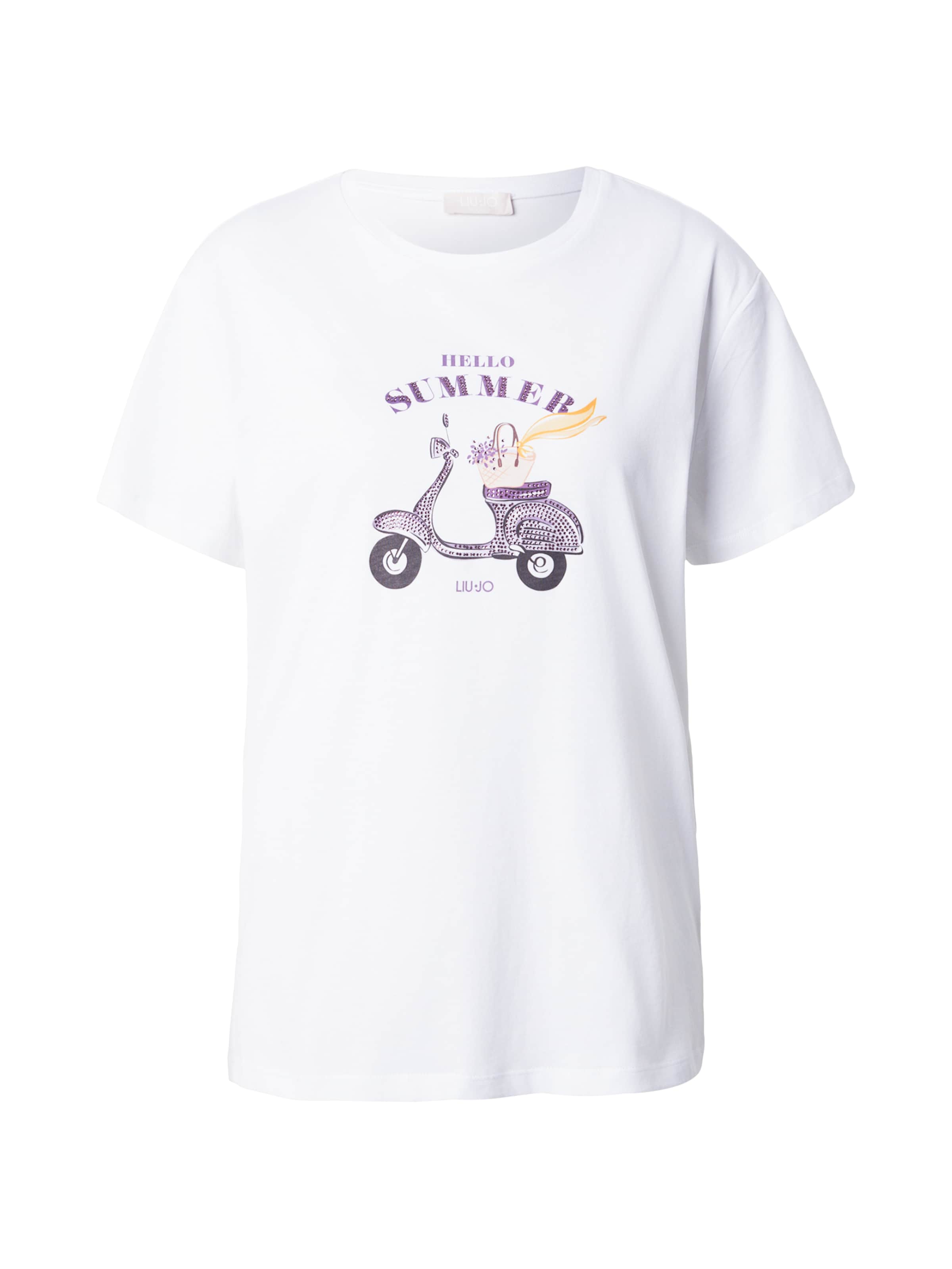 Liu Jo T-Shirt in Weiß: Vorderseite