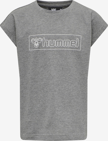 Hummel Shirt in Grijs: voorkant